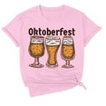 thumbnail image 3 of T-shirt Décontracté à Manches Courtes pour Femmes Imprimé Oktoberfest Col Rond pour Usage Quotidien et Tenues de Fête, 3 of 3