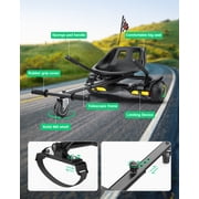 MIHOVER Self-Balancing Scooter with Adjustable Seat Attachment, Fits 6.5 8 10 Wheels, 360° Swivel Wheel