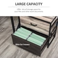 thumbnail image 4 of Vinsetto Office File Cabinet w/ 2 Drawer, Hanging A4 Letter Legal, 4 of 10