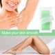 thumbnail image 2 of Tiras de Cera para Brazos, Piernas, Axilas, Cejas, Bikini y Depilación Brasileña, Verde, 20 Tiras, 2 of 5