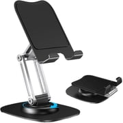 LeeiZy Adjustable Universal Tablet Stand for Desk – Phone Holder Mount for iPad, iPhone & Android