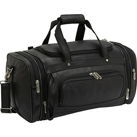 Bellino Fly With Me 20" Leather Expandable Carry-On