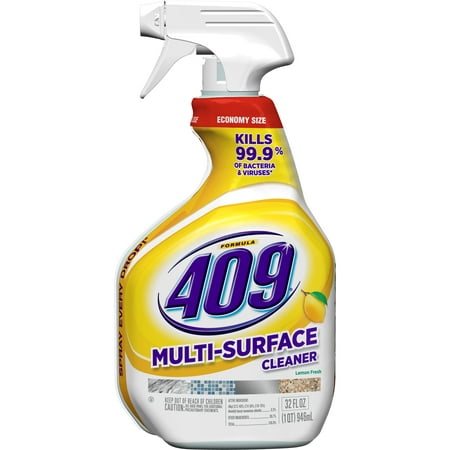 (2 pack) Formula 409 Multi-Surface Cleaner, Spray Bottle, Lemon, 32