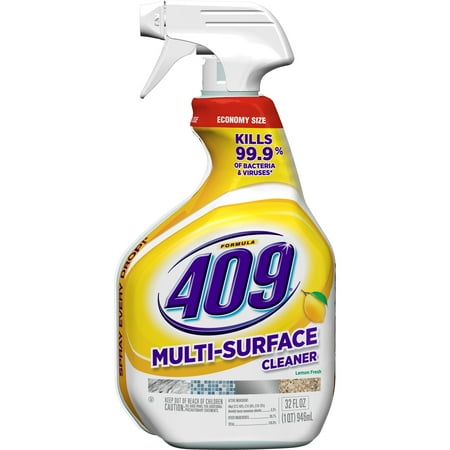 Kitchen Spray - (2 pack) Formula 409 Multi-Surface Cleaner, Spray Bottle, Lemon, 32 oz