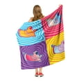 thumbnail image 5 of Scooby Doo, Scooby Geometrics Aggretsuko Comics Silk Touch Throw Blanket, 50" x 60", 5 of 6