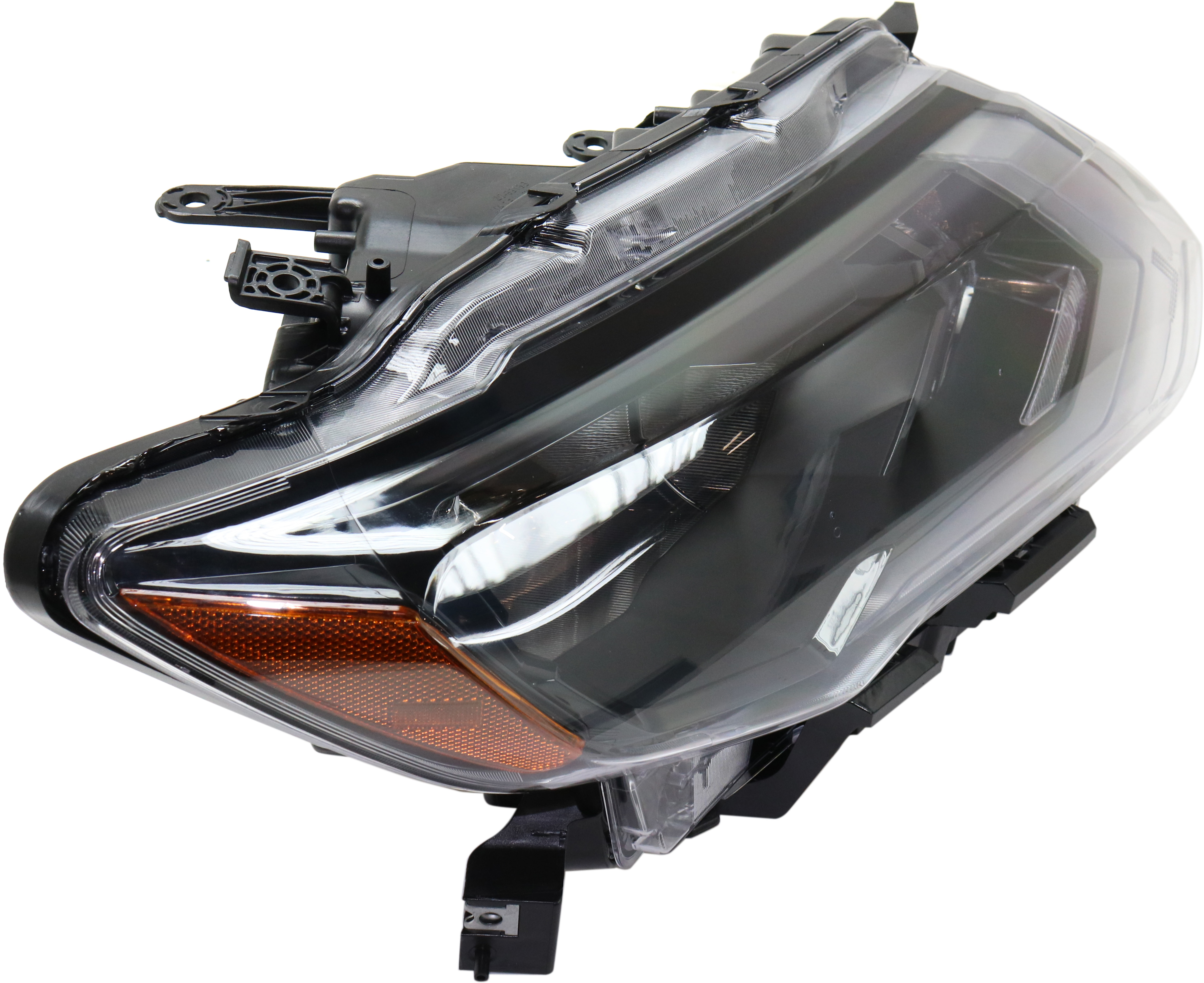 Headlight Compatible With 2017-2019 Nissan Rogue Right Passenger Halogen With bulb(s)