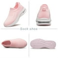thumbnail image 6 of YHOON Girls Slip on Shoes Lightweight Breathable Walking Shoes Child School Sneakers Pink Little Kid Size 13, 6 of 7
