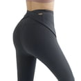 thumbnail image 4 of Pantalones de yoga de cintura alta para mujer, ajustados, de color melocotón, para correr, de secado rápido, para fitness, 4 of 4