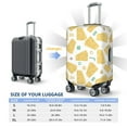 thumbnail image 2 of Luggage Cover Anti Scratch, Cute Cheese Line Elastic Suitcase Protector Fits 18-32 Inch Luggage, 2 of 2