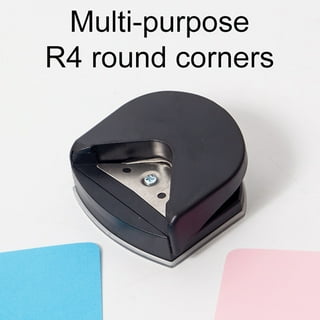 Gpoty R4 Corner Punch for Photo, Card, Paper; 4mm Corner Cutter Rounder  Paper Punch; Small Rounded Cutting Tools 