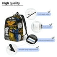 thumbnail image 5 of Dra_gon Ball Backpack Canvas Casual Lightweight Backpack Fashion Travel Backpack Laptop Backpack 17.7 Inch And15.7inch, 5 of 7