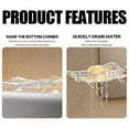 thumbnail image 4 of ACDANC Soap Dish,Clear Material Soap Holder,Transparent Surface Soap Dish for Shower,Long-Lasting Clarity Shower Soap Holder,, 4 of 5