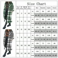 thumbnail image 2 of Powerdelux Women's Casual Lapel Plaid Tartan Jackets Button Down Trench Shacket Coats, 2 of 6