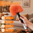 thumbnail image 2 of LAANPOLE 24FT Cobweb Duster with Extension Pole, Spider Web Brush for Cleaning Extendable, Professional Ceiling and Corner Dusters for Outdoor Indoor Use, 2 of 8
