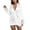 White, variant on Sngxgn Nightgowns for Women Soft Cotton Long Sleeve Night Gwon with Pockets(Black,M)