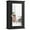 Brown, variant on Giantex Bathroom Medicine Cabinet with Mirror, Wall Mounted Storage Cabinet with Reversible Door and Adjustable Shelf, White