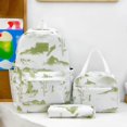thumbnail image 2 of Ink Wash Pattern 3-in-1 Backpack Set, Large Capacity Rucksack with Lunch Tote and Pen Case for School Daily Use, 2 of 2
