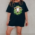 thumbnail image 5 of WEAIXIMIUNG T-Shirts pour Filles Garçons Filles Manches Courtes Col Rond T-Shirts Imprimés Hauts pour Enfants, 5 of 5