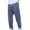Blue, variant on DPTALR George Streetwear Elastic Waist Loose Fit Cargo Denim Joggers Pants Jeans Black Big and Tall Men XXXL