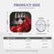 thumbnail image 3 of Balery Red Wine Rose Parasol para parabrisas de coche de 2 piezas | Parasol plegable para parabrisas delantero de coche para la mayoría de sedanes-Medium, 3 of 6