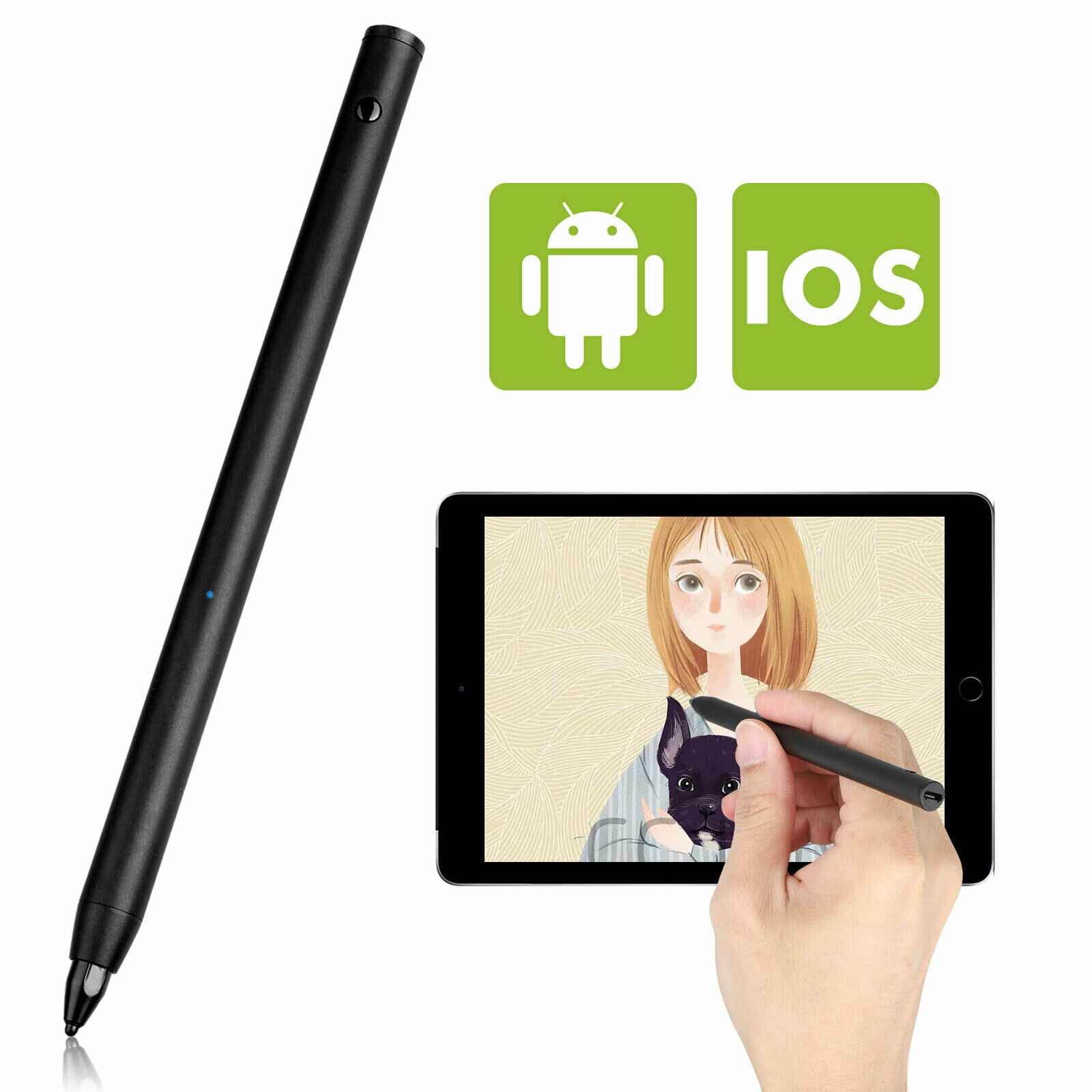 Rechargeable Sensitive Touch Screen Pen Pencil Stylus For iPhone iPad Samsung PC 