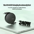 thumbnail image 6 of CIYISON Fast Charging Cord PD240W Retractable USB C Data Cable 480Mbps for Tablet Phones, 6 of 10