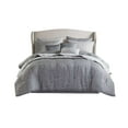 thumbnail image 3 of Cotton Bedding Set 10 PCS Queen Luxury Jacquard Comforter Set Grey,Comforter Set, 3 of 16