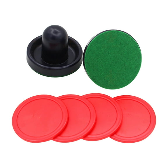 MRLESS Air Hockey Pushers & Pucks Set - Dark Blue