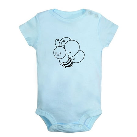 

Animal Little Bee Sweet Pattern Romper For Babies Newborn Baby Unisex Bodysuits Infant Jumpsuits Toddler 0-24 Months Kids One-Piece Oufits