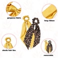 thumbnail image 3 of Gomas para el cabello para mujer, coleteros elásticos de tela, coleteros, accesorios para el cabello, 2 unidades, 3 of 6