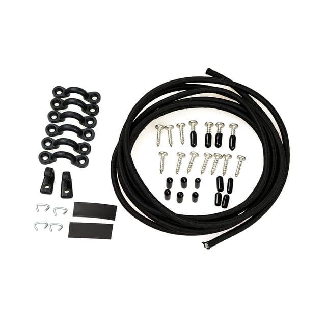 Kit de bungee deck YakGear DK1 con cuerda elástica de nailon de 10 pies y herrajes