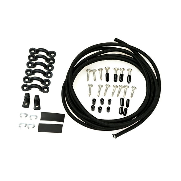 Kit de bungee deck YakGear DK1 con cuerda elástica de nailon de 10 pies y herrajes