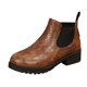 thumbnail image 1 of NECHOLOGY Botas Mujer Adulto Femenino Zapatos Botines mujer Botas de tacón grueso con cabeza redonda y estampado de leopardo británico a la moda para mujer (Brown, 6.5), 1 of 7