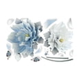 thumbnail image 1 of Vinilo decorativo de flores para pared de salón, mural elegante multiusos con diseño floral. Estilo A, 1 of 9