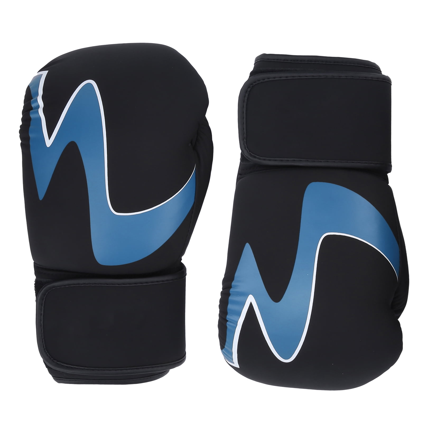 NFTIGB Pro Series Premium Boxing Gloves Unisex 12 oz (12 oz / 340 g) Training Sparring Heavy Bag Gear Blue