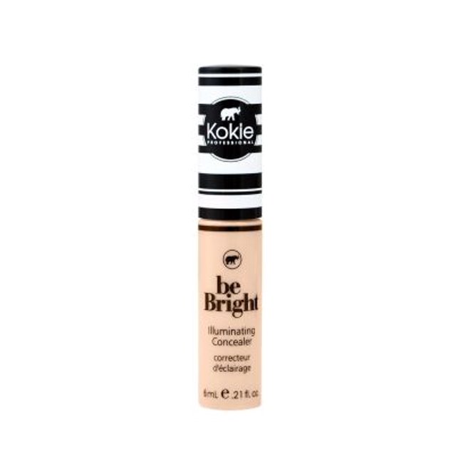 Kokie Cosmetics Be Bright - Correctores de color y correctores, ligero, 0.21 onzas líquidas