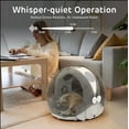 thumbnail image 6 of TOPCHANCES Automatic Pet Drying Box, Folding Cat Hair Dryer Box, Pet Blower Grooming Dryer with 8 Fans & 4-speed Settings, 6 of 13