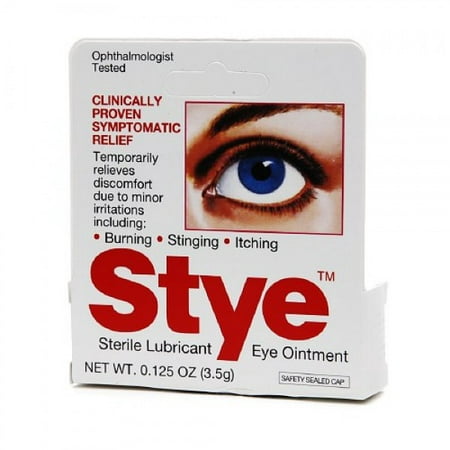 Stye Sterile Lubricant Eye Ointment 0.13 oz.(pack of