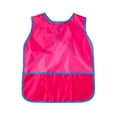 thumbnail image 3 of Painting Aprons Baking Sleeveless Feeding with Pocket Smocks Rose Red, 3 of 8