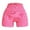Dark Pink, variant on Top-kevin Woman Comfortable Breathable Black Plain Casual shorts Women's Legging Yoga Shorts Ribbed Seamless Workout High Waist Cross Over Athletic Leggings Gym Tie Dye High Waist Sports Shorts Set