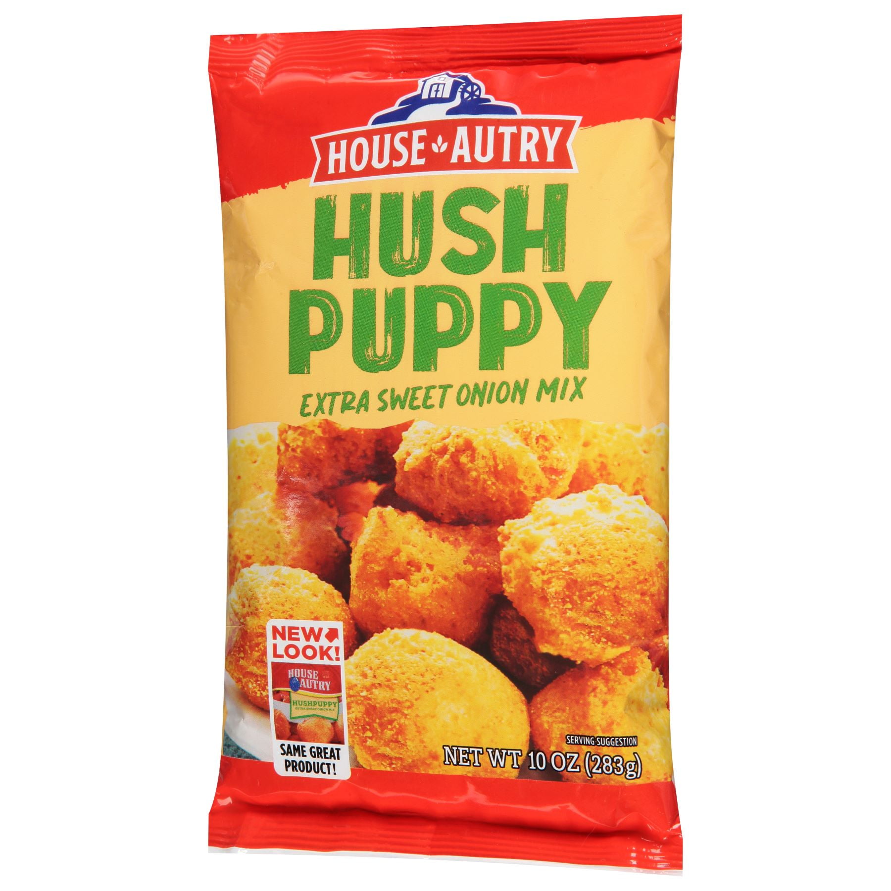 (2 pack) House Autry Extra Sweet Onion Hushpuppy Mix 10z Bag