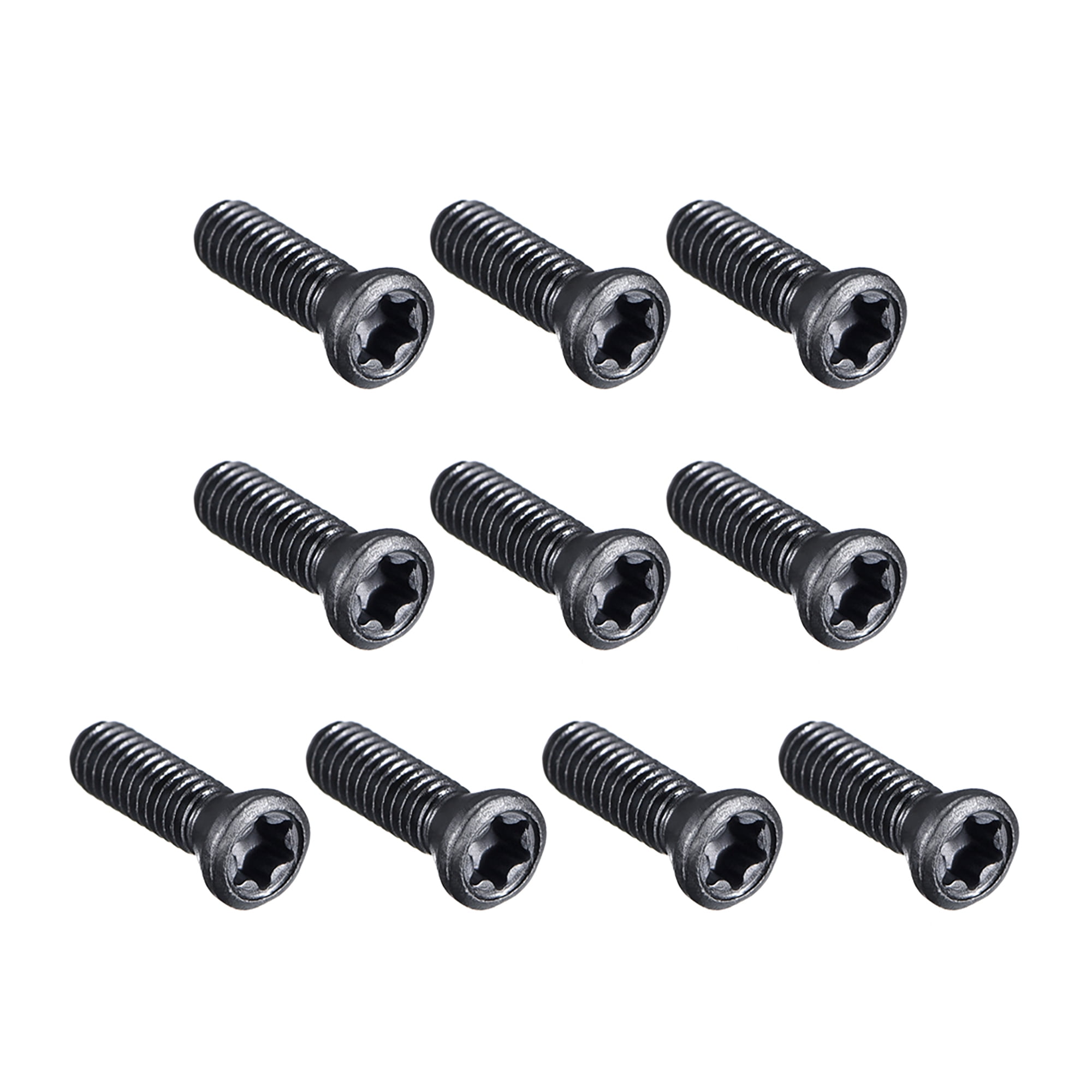M3.5x12mm Torx Screws For Replaces Carbide Insert CNC Lathe Tool 10pcs