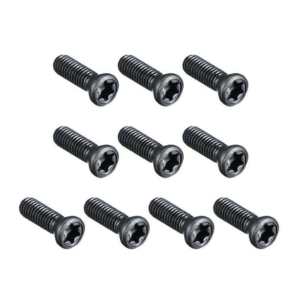 M3.5x12mm Torx Screws For Replaces Carbide Insert CNC Lathe Tool 10pcs