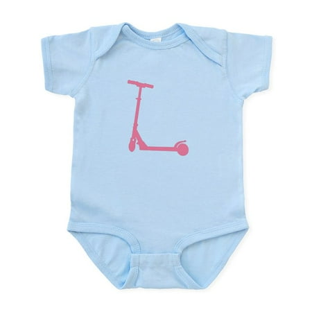 

CafePress - Push Scooter Infant Bodysuit - Baby Light Bodysuit Size Newborn - 24 Months