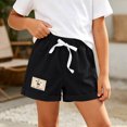 thumbnail image 7 of Atogsazn Toddler Baby Boys Jogger Shorts Kids Casual Jogger Athletic Short Pants Gym Trouser with Pocket Black 3-4 Years Fashion, 7 of 7