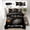 Brown/Black, variant on SHANNA Duvet Cover Set, Twin Size 3 Piece Bedding Set with 2 Pillowcases, 3D Comfortable & Breathable Home Bedding Set