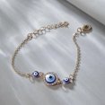 thumbnail image 5 of 4pcs Bracelet Mauvais il Plaqu pour Femme Bracelet Fait Main Dlicat Simple Curseur Rglable Chane Bracelets Mauvais il Bijoux Cadeau, 5 of 5