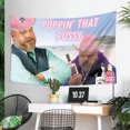 thumbnail image 3 of Tapiz de pared Poppin That Pussy Aesthetic, 150 x 90 cm, microtela, 3 of 3
