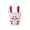 White, variant on Non-Woven Easter Bunny Candy Bucket, Tote Storage Basket for Egg Hunts, Party Favors & Home Decor