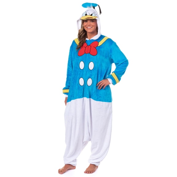Disney Donald Duck Union Suit Men's Kigurumi Costume Pajama Loungewear
